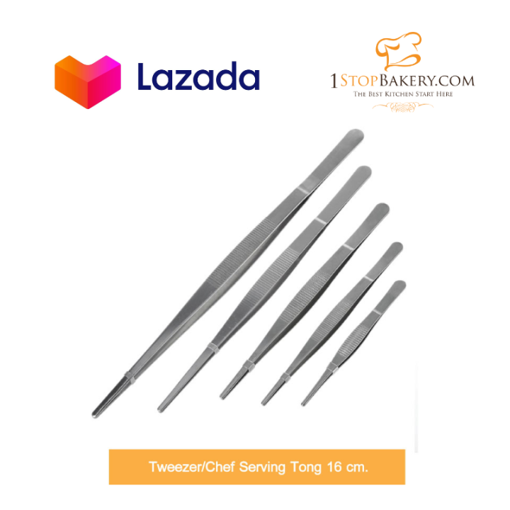 Tweezer/Chef Serving Tong 16 cm. / อุปกรณ์คีบอาหาร