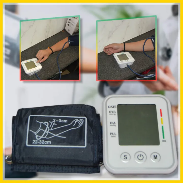 BP APP Authentic Digital Upper Arm Sphygmomanometer Accurate