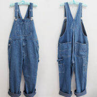 Mens Modis Plus Size Overalls Large Size Huge Denim Bib Pants Fashion Pocket Jumpsuits Male Free Shipping Brand 42 44 46