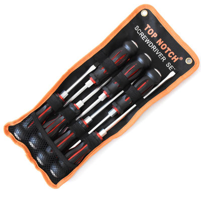 7pcsset Screwdriver Slotted and Phillips Screwdrivers Set Household Hand Tools Repair Tool Driver Magnetic Insulated Bit Kit