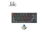 KEYCHRON คีย์บอร์ดไร้สาย K2 V2 Wireless Mechanical Keyboard Gateron (Hot-swappable) - Dark Grey By Dotlife