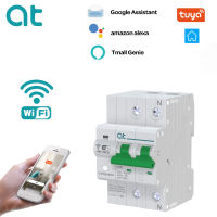 Tuya 1P 2P WIFI วัดแสง Circuit Breaker Smart Life Timer รีโมทคอนลอัตโนมัติไร้สาย Interruptor Reclosing Switch