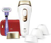 Braun IPL Silk-Expert Pro 5 PL5387, At Home Hair Removal With Pouch, Wide Head, 2 Precision Heads And Venus Razor, Gift For Women