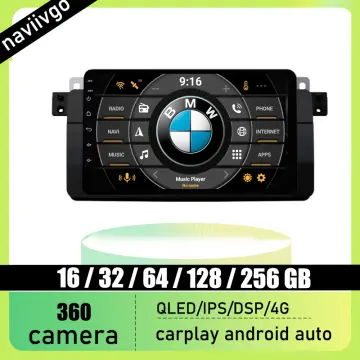 Android 10 Car Stereo Radio GPS Apple Carplay for BMW 3 Series E46 M3 Rover  75 