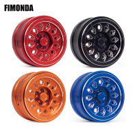 1PCS4PCS Heavy Aluminum 2.9" Beadlock Wheels Rim for 16 RC Car Rock Crawler Axial SCX6 JLU Wrangler Mud Terrain Tires Upgrade