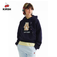 [KIRSH] WITTY BUNNY PLANET EXPLORER CROP HOODIE | 23SS | Women HOODIE | ZIP UP | Hoodie women |Korean Style | Hoodie for girl | Hoodie cute | Korean fashion