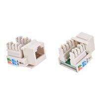 [ฮอต K] 1ชิ้น RJ45 CAT5หลักเครือข่ายหัวแจ็คอีเทอร์เน็ตคลิปโมดูลสายเคเบิลลำโพงเสียงปลั๊กตัวเชื่อมสำหรับผนัง