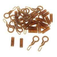 10pcs Back Lead Clips Tubes For Carp Fishing Rig Accessory Kit