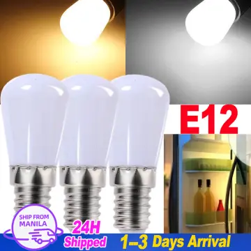 Led Refrigerator Lamp Range Hood Light Bulb E12 Small Screw 220V Bulb Light