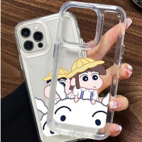 เคสโทรศัพท์มือถือ ซิลิโคนนุ่ม TPU ใส กันกระแทก ลายน่ารัก สําหรับ IPhone 14 Pro Max 13 11 12 Pro XS Max XR X 8 7 6S Plus