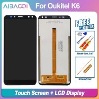 Aiboqi หน้าจอ Lcd ขนาด2160X1080หน้าจอสัมผัสขนาด5.99นิ้วแทนการประกอบสำหรับโทรศัพท์ K6