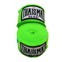 THAISMAI - HW-7003 ผ้าพันมือซ้อมมวย สีเขียวอ่อน - Hand Wraps 4.5 M.Long Light Green