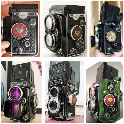 สำหรับ Rolleiflex 2.8F 2.8E 3.5F 3.5E 3.5ครั้งกล้อง Photometry หมุนเปลี่ยนของตกแต่งไม้เสียบอุปกรณ์เครื่อง