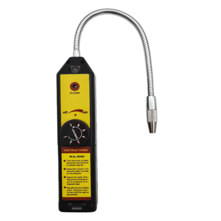 Refrigerant Gas Analyzer WJL6000 Freon Halogen Leak Detector Car