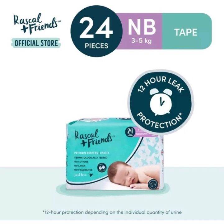 rascal and friends diaper from NB to XL Lazada PH