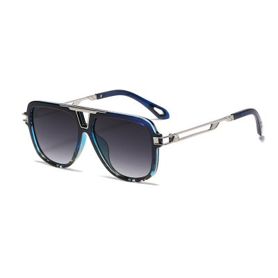NEW Luxury brand design Fashion Style Square Metal Small frame rimless Sunglasses Men Sun Glasses Oculos UV400