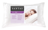 SANTAS หมอนหนุนเด็ก รุ่น MICRO GEL JUNIOR ขนาด 15x24 นิ้ว พร้อมปลอกหมอนในแพ็คแบบคละลาย