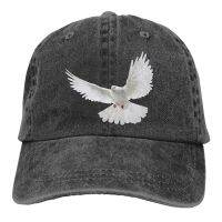 Beautiful Flying Peaceful White Dove Photo Tee Baseball Cap cowboy hat Peaked cap Cowboy Bebop Hats Men and women hats