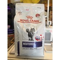 พลาดไม่ได้ โปรโมชั่นส่งฟรี Royal canin  neutered  satiety  balance 3.5kg. อาหารแมวทำหมัน