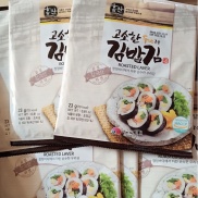 Rong biển cuộn cơm, Kimbap Hàn Quốc 10 lá KFOOD