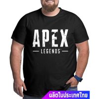 เสื้อยืดผ้าฝ้ายพิมพ์ลาย เสื้อยืดครอปผู้ชายและผู้หญิง Apex Legends Plus Size T-Shirt Mens Fashion Oversize Cotton Te  TI1V