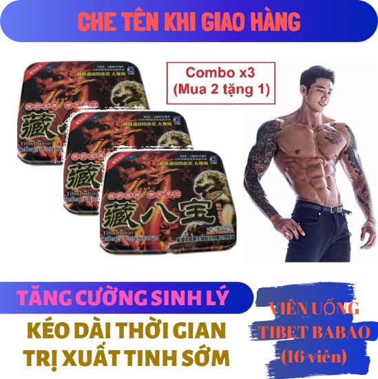 Combo x3viên tibet babaocao cấp tăng cường sinh_lý nam mạnh mẽ - ảnh sản phẩm 1