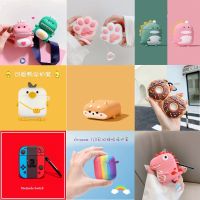 KT เคส airpods สวยๆ เคสซิลิโคนแอร์พอต เคสหูฟัง พร้อมส่งลายใหม่สำหรับAirpods1/2 i12tws Gen1/2เคสแอร์พอดซิลิโคนลายการ์ตูนน่ารักๆเคสหูฟังไร้สาย i12 เคสซิลิโคนนุ่ม เคสผิวด้าน