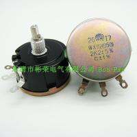 【CW】 5PCS WX112 (050) single circle around 5W  2k2 5  resistance Potentiometer half shaft