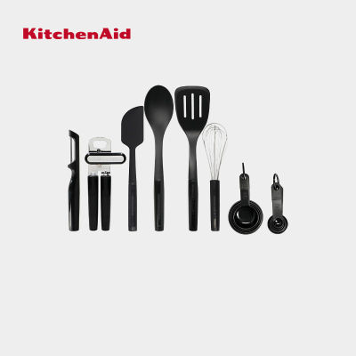 KitchenAid Nylon 15pc Kitchen Utensil Set - Onyx Black ชุดอุปกรณ์ทำครัว 15 ชิ้น