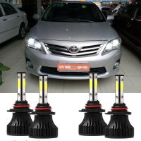 ชุดไฟหน้า Led Lo สําหรับ Corolla 2009-2014 HB3 HB4 New