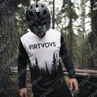 {Echoes Department Store}Virtuous Men 39; S เสื้อขี่จักรยาน Motocross Downhill Bike Ride เสื้อ Ropa Ciclismo Hombre กลางแจ้ง Mtb Racing Enduro Jersey เสื้อผ้า