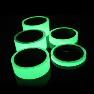 ♂◘ Luminous Tape Self-adhesive Tape Night Decor Vision Glow In Dark Safety Warning Security Stage Home Decoration Posters Stickers