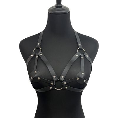 【YF】▩∈☌  Womens Harness Pu Leather Bondage Erotic Corset Goth Garter Fetish Straps