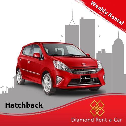 Hatchback Automatic Transmission Car Rental for 7 days Lazada PH