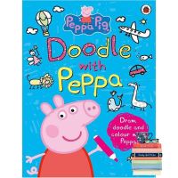 Lifestyle Peppa Pig: Doodle with Peppa หนังสือภาษาอังกฤษ มือหนึ่ง