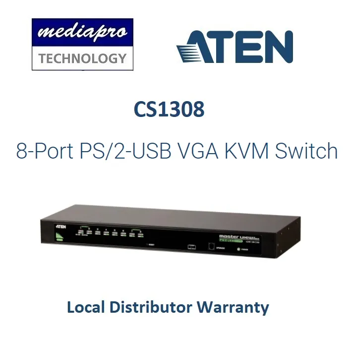 再販ご予約限定送料無料] ATEN CS1308 8ポートPS 2-USB対応KVMスイッチ