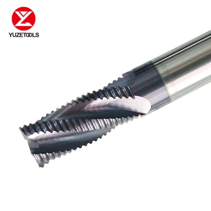 yuzetools-ดอกเอ็นมิลกลึงหยาบ-cnc-เครื่องมือหยาบคาร์ไบด์กัดตัดสําหรับเหล็กอลูมิเนียม