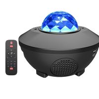 Star Projector Galaxy Night Light Romantic Projection with Remote Control Bluetooth-Compatible Atmosphere Lamp for Home