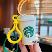 Starbuck Official Store Starbuck 2022ใหม่ปีของขวัญ Mini Star Cup การสร้างแบบจำลองเทพธิดา Diy เครื่องดื่มบาร์ Key Chain กระเป๋าจี้ขนาดเล็ก Starbuck Tumbler Starbuck พวงกุญแจ