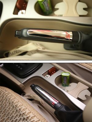 ۩ Car Handbrake Sequin Interior ST Hand brake Trim Sticker For Ford Focus 2 3 4 MK2 MK3 MK4 2009 To 2017 Accessories