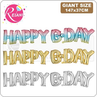 HAPPY BDAY connection Letter foil balloons birthday party decorations kids party decoration balloons air Balloons baby shower Balloons