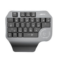 Mogubro Wireless Bluetooth Keyboard/One-Handed Keyboard/Gaming Mechanical Keyboard/Mobile Keyboard/for PUBG Mobile Gaming Keyboard/Suitable for Most FPS Games.