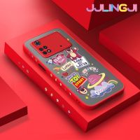 Jlingji เคสสำหรับ Xiaomi Poco X4 Pro 5G Poco M4 Pro Poco เคส C40แฟชั่นวันที่ดีบางมีน้ำค้างแข็งโปร่งใสแข็งขอบสี่เหลี่ยมกันกระแทกปลอกซิลิโคนคลุมทั้งหมดป้องกันการกระแทกเคสนิ่ม