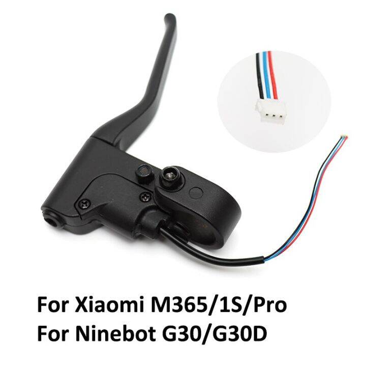 handle-brake-lever-for-xiaomi-m365-1s-pro-2-and-ninebot-max-g30-electric-scooter-aluminium-alloy-hand-assembly-parts-adhesives-tape