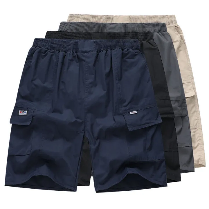 Mens bermuda shorts deals with elastic waist