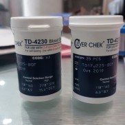 Que thử đường huyết Clever Check TD 4230 25 que