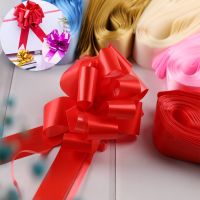 hot【cw】 10 pcs multiple colorspull bows gift knots ribbons wedding birthday  wrapping celebration car decoration