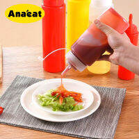 Anabeat 1ชิ้นพลาสติกสลัด Botol ถั่วเหลือง Cuka Minyak Saus Tomat Kuah Perasa Botol Sesakori Dapur