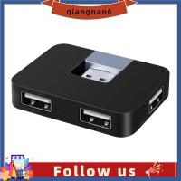 QIANGNAN6 USB หลายพอร์ต Splitter ความเร็วสูง4พอร์ต USB แท่นวางมือถือเครื่องขยายสัญญาณ2.0 USB