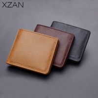 High Quality Men Purses Leather Short Slim Wallet Business Male Purse Credit Card Holders Multi-card Men Wallet Money Bag